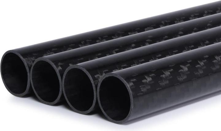 Produktbild Alphacool HardTube 16mm 4x 80cm (0.80 m, Carbon)