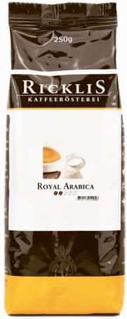 Image du produit RickliS Kaffeerösterei Royal Arabica (250 g, Torréfaction moyenne)