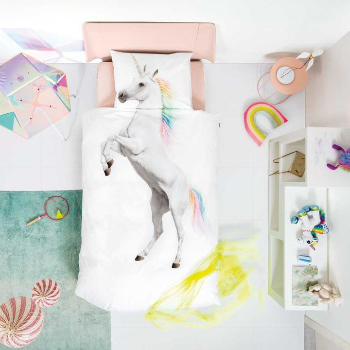 Image du produit Snurk Parure de lit Licorne 135 x 200