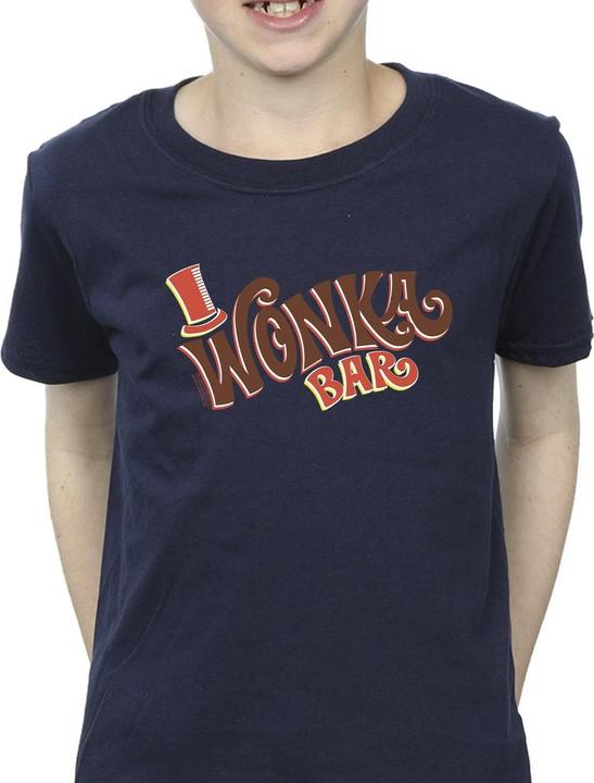 Produktbild Willy Wonka & the Chocolate Factory Bar Logo TShirt Jungen (140, 146)