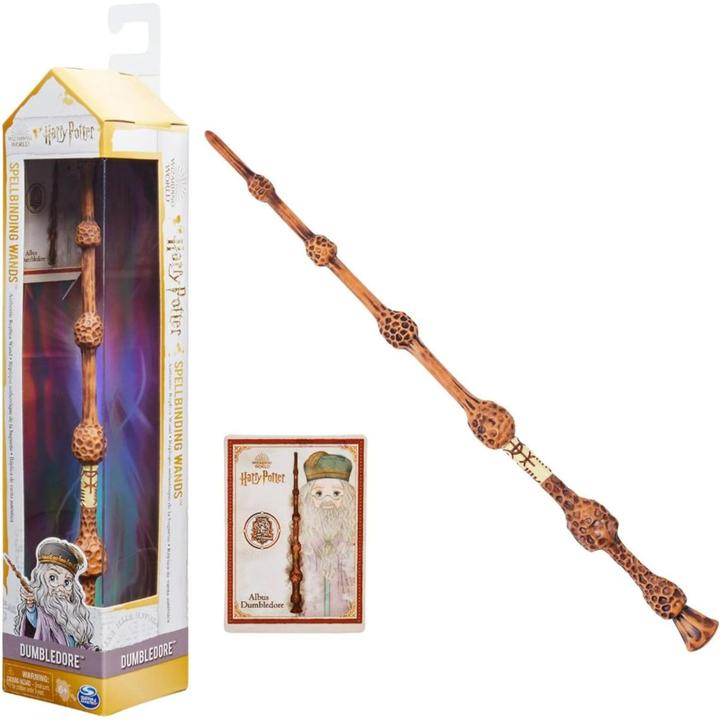 Actual product image Spin Master Wizarding World Harry Potter - Authentic Albus Dumbledore Wand
