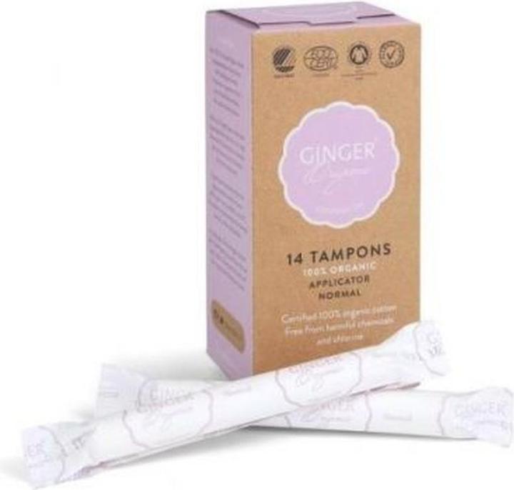 Produktbild Ginger - Tampons Normal Tampons with Applicator 14pcs (14x, Normal)