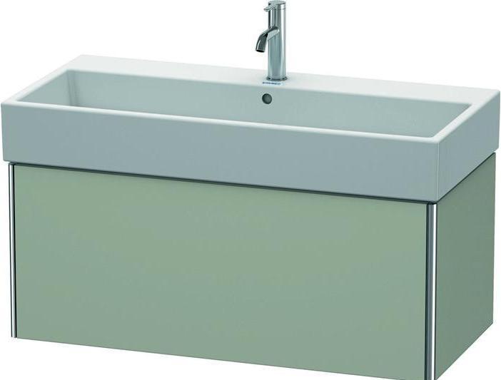 Actual product image Duravit Vanity unit XSQUARE 397x984x460mm taupe satin finish