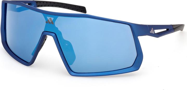 Blau, Matte Blue / Blue Mirror, matte blue-blue mirror