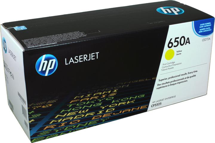 Actual product image HP 650a (Y)
