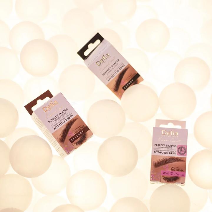 Produktbild Delia Cosmetics Delia Eyebrow Expert Perfect Shaper Styling & Nurturing Eyebrow Soap Black 10Ml (Schwarz)