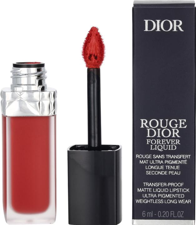 Actual product image Dior Rouge Forever Rouge No 741 (741 Forever Star)