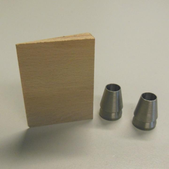 Image du produit Ochsenkopf Jeu d'attaches pour axes lourds. 3 pcs (2 ring wedges. 1 wooden wedge)