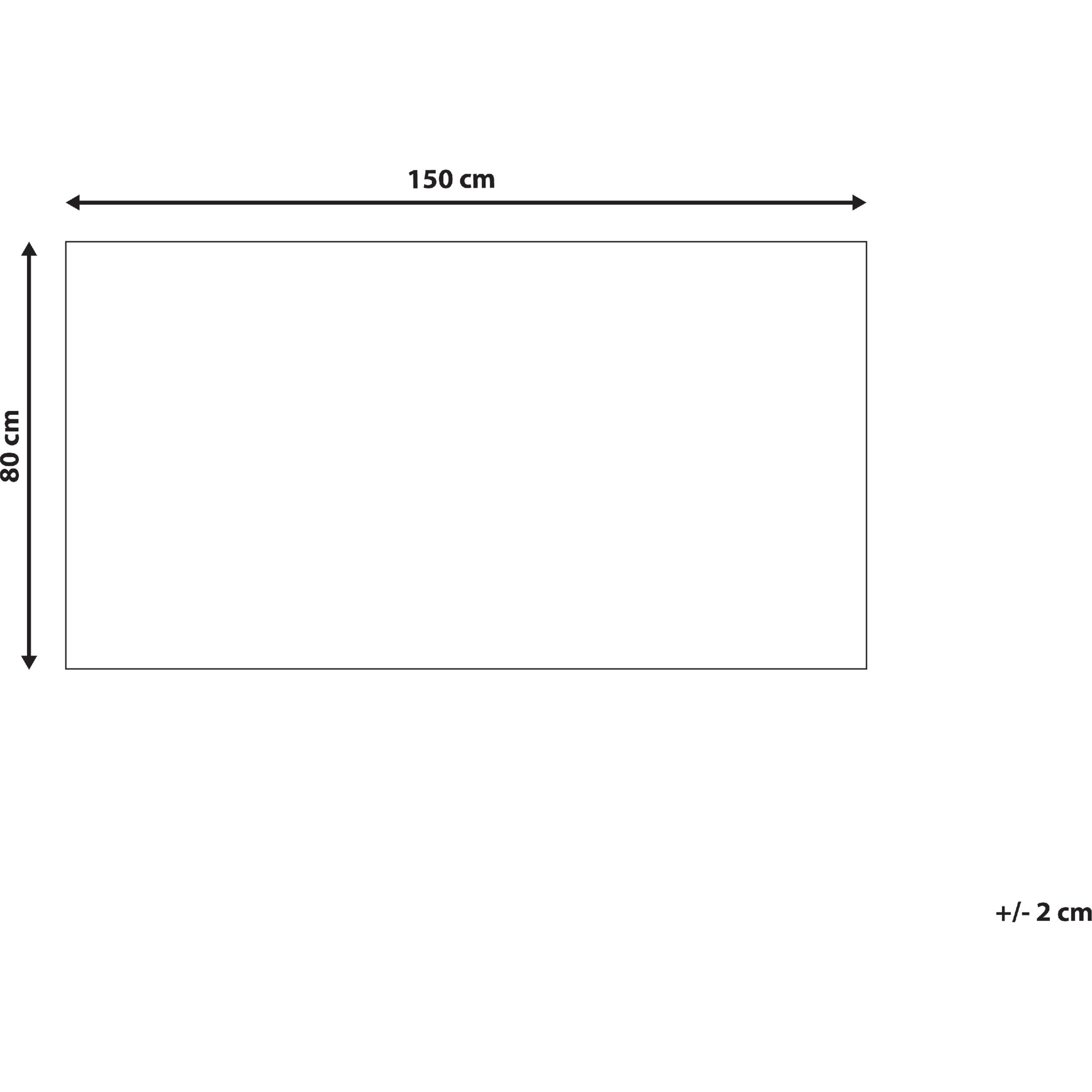 Thumbnail - Beliani, Teppich, Teppich Jute beige / grau 80 x 150 cm geometrisches Muster Kurzflor ARIBA (80 x 150 cm)