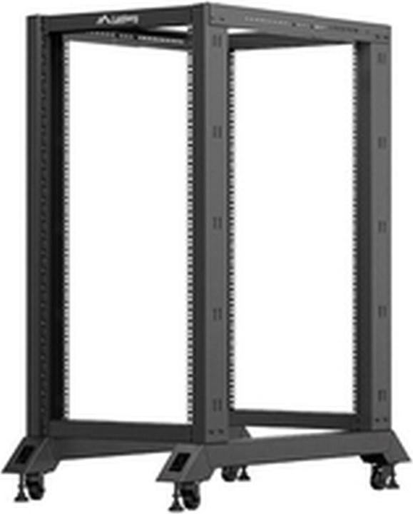 Produktbild Lanberg Open rack 22U black (22 HE, 19 Zoll Rack)