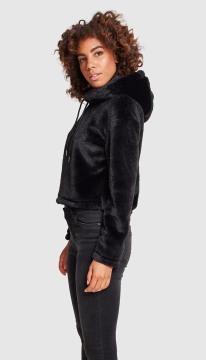 Immagine prodotto Urban Classics Felpa con cappuccio corta oversize da donna (S)