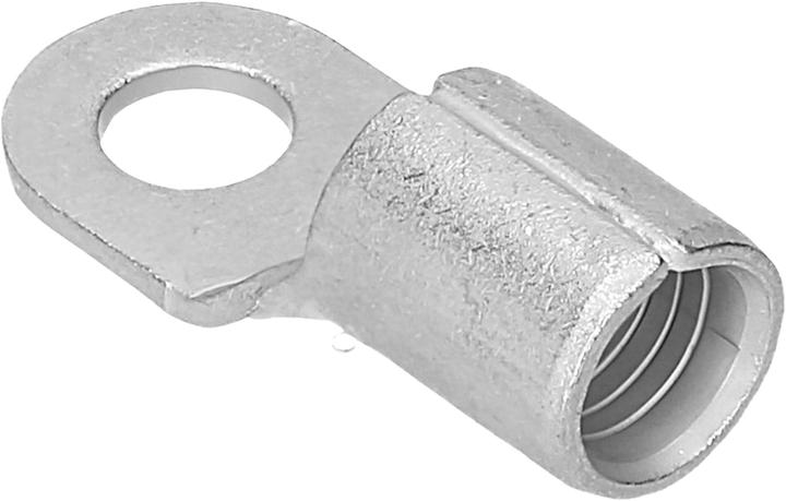 Kalitec 10 Stück Q16-5 Quetschkabelschuh 16mm² M5 I Unisoliert I Dornpressung I Für mehr-, fein- und