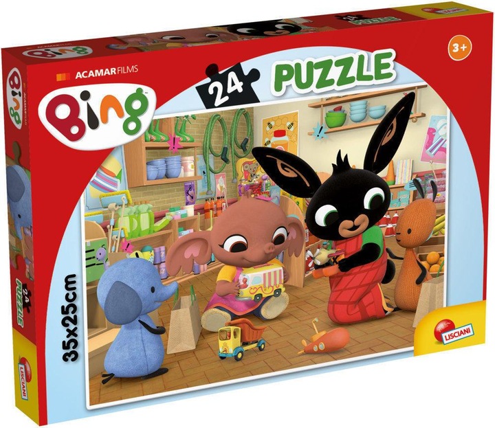 Immagine prodotto Lisciani 99412 - - BING PUZZLE M-PLUS 24 - AT THE SUPERMARKET! (24 pezzi)