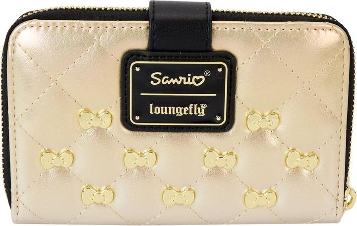 Actual product image Loungefly Hello Kitty by wallet 50th Anniversary Gold