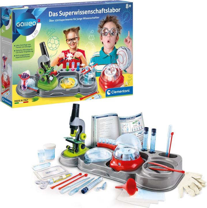 Actual product image Clementoni The Super Science Laboratory