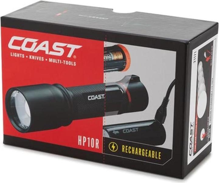 Actual product image Coast HP10R - TORCH - BATTERY POWERED - LI-ION BATTERY - 1050 LUMEN (18 cm, 1050 lm)