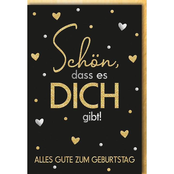 Produktbild Braun + Company Glückwunschkarte Geburtstag 11.5 x 17 cm, inkl. Couvert (1 Stk.)