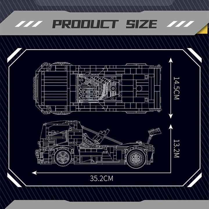 Actual product image Mould King Knight Truck LKW