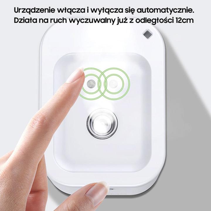 Produktbild Usams Automatyczny dozownik bezdotykowy Mini Sprayer biały/white ZB155XSJ02 (US-ZB155)