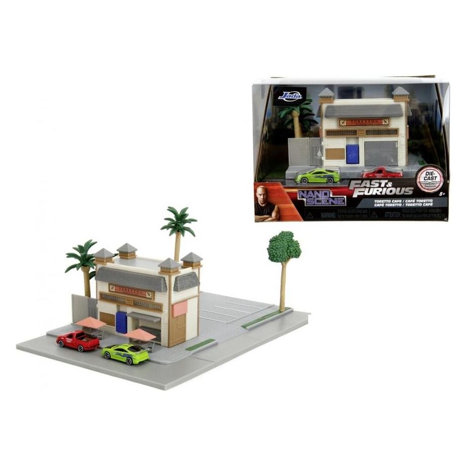 Jada F&F Toretto's Café NanoScene (9334914314R00)