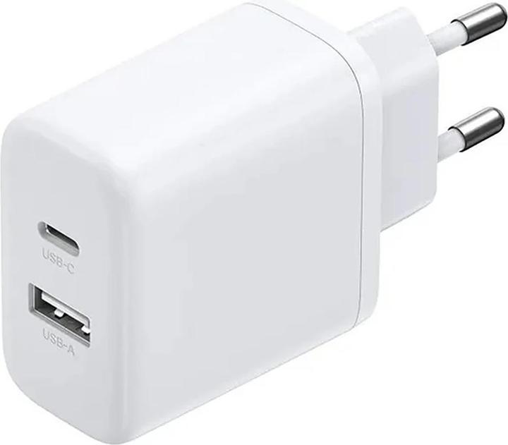 Actual product image Ugreen - Wall Charger X227 (45310) - USB, Type-C, Fast Charger, 20W, PD3.0, QC4.0+ - White (20 W, 2 ports)