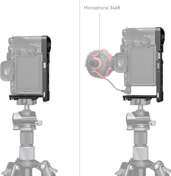 Actual product image SmallRig Foldable L Bracket for Sony Alpha 7R V / Alpha 7 IV / Alpha 7S III