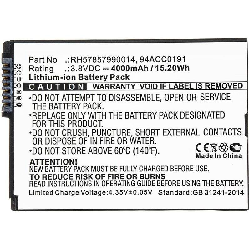CoreParts Battery for Datalogic Barcode, Barcode-Scanner Zubehör