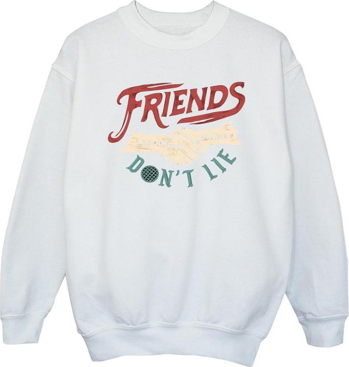 Produktbild Netflix Stranger Things Friends Don't Lie Hands Sweatshirt Mädchen (128)