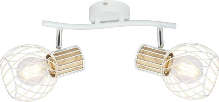 Image du produit Globo Projecteur Luise blanc 2xE27 (E27)