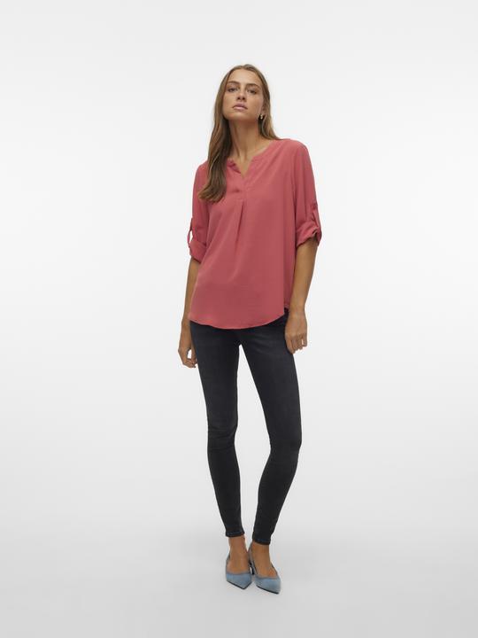 Actual product image Vero Moda Fold-up blouse with 3/4 sleeves (XS)