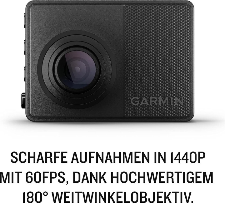 Actual product image Garmin Dash Cam 67W (Bluetooth, Built-in microphone, GPS receiver, Built-in display, Rechargeable battery, Accelerometer, WQHD)