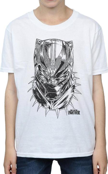 Produktbild Jungen Black Panther Spray Headshot TShirt (152, 158)