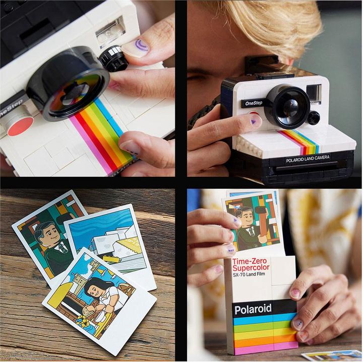 Produktbild LEGO Polaroid OneStep SX-70 Sofortbildkamera (21345, LEGO Ideas)