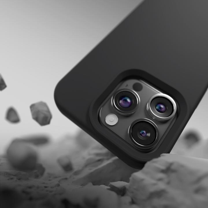 Produktbild Etteri Silicone Mag case for iPhone 12 / 12 Pro 6,1" black (Apple iPhone 12)