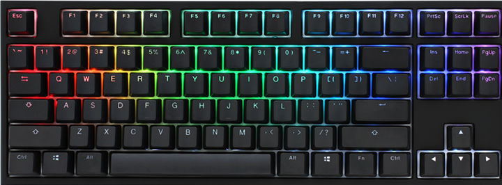Actual product image Ducky One 2 TKL PBT (DE, Cable)
