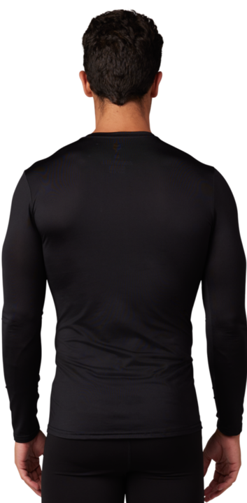 Image du produit Fox Tee 23 Tecbase Ls Shirt Blk 2x (XXL)