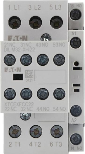 Produktbild Eaton Electric GmbH Leistungsschütz 3S2Ö 11kW/400V AC DILM25-32 230V