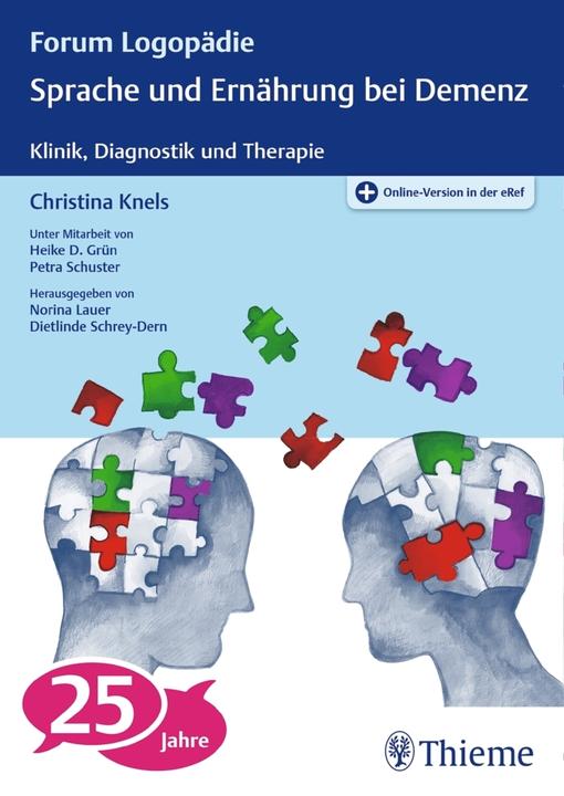 Produktbild Sprache und Ernährung bei Demenz (Deutsch, Christina Knels, 2018)