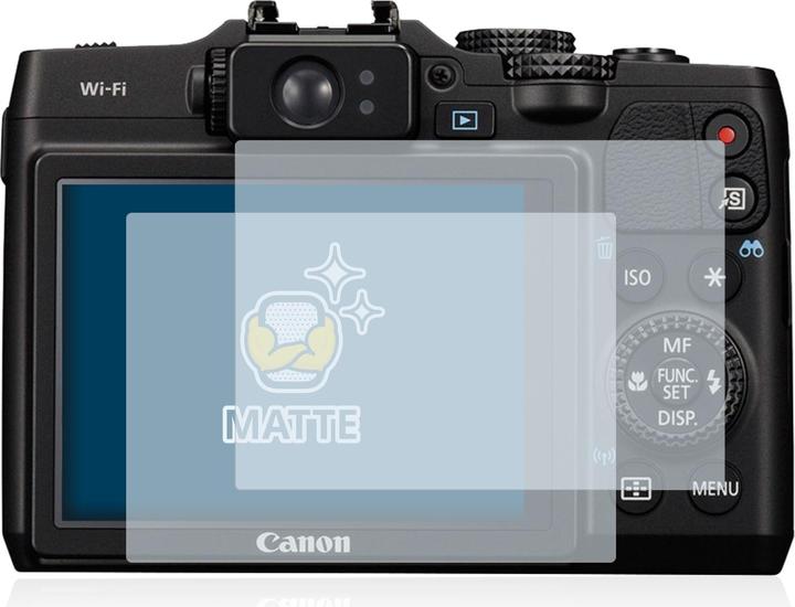 Actual product image BROTECT Anti-glare screen protector matt (Screen protector, PowerShot G16)
