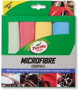 Produktbild Turtle Wax Pack Of 4 Microfibre Essentials Towels