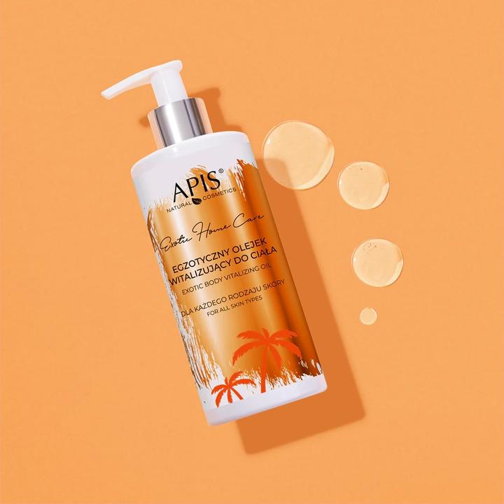Actual product image Apis Natural Cosmetics Apis - Exotic Home Care Exotic Vitalising Oil For Body 300Ml (Body oil, 300 ml)