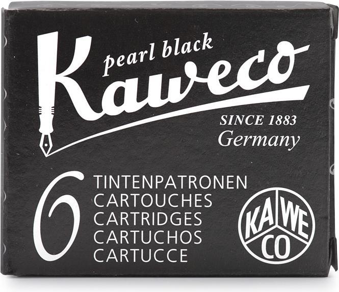 Immagine prodotto Kaweco Cartuccia d'inchiostro nero piccolo (6 Pezzo/i, Nero)