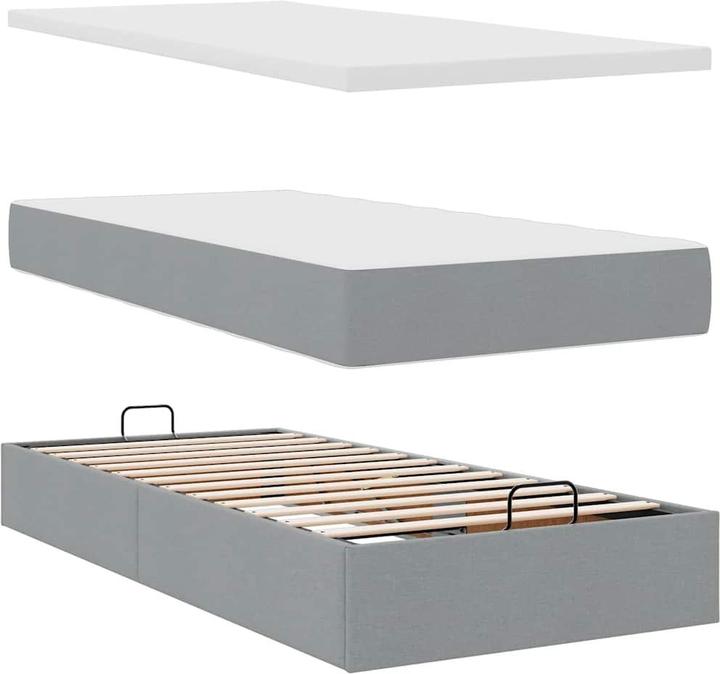 Actual product image vidaXL Ottoman bed (100 x 200 cm)