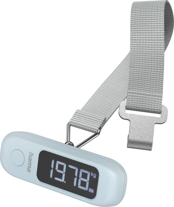 Productafbeelding Hama Kofferweegschaal, tot max. 50 kg/110 lb, digitaal (Bagage weegschaal)