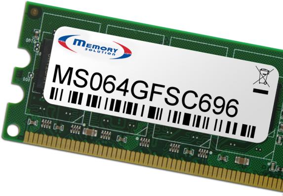 Produktbild Memorysolution 64GB Fujitsu Celsius R970 (Fujitsu CELSIUS R970 (D3488-A1X), 1 x 64GB)