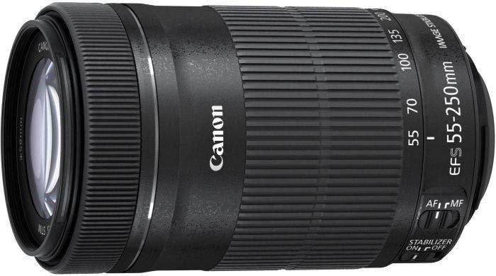 Actual product image Canon EF-S 55-250mm f/4-5.6 IS STM (Canon EF-S, APS-C / DX)
