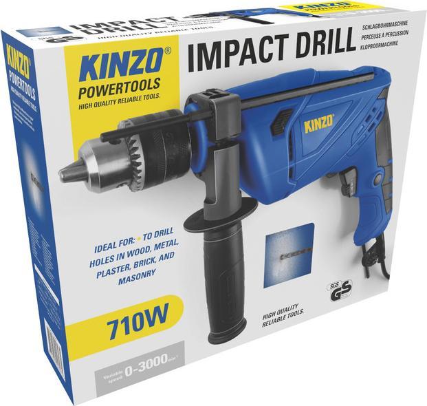 Image du produit Kinzo Perceuse à percussion 230V / 710W