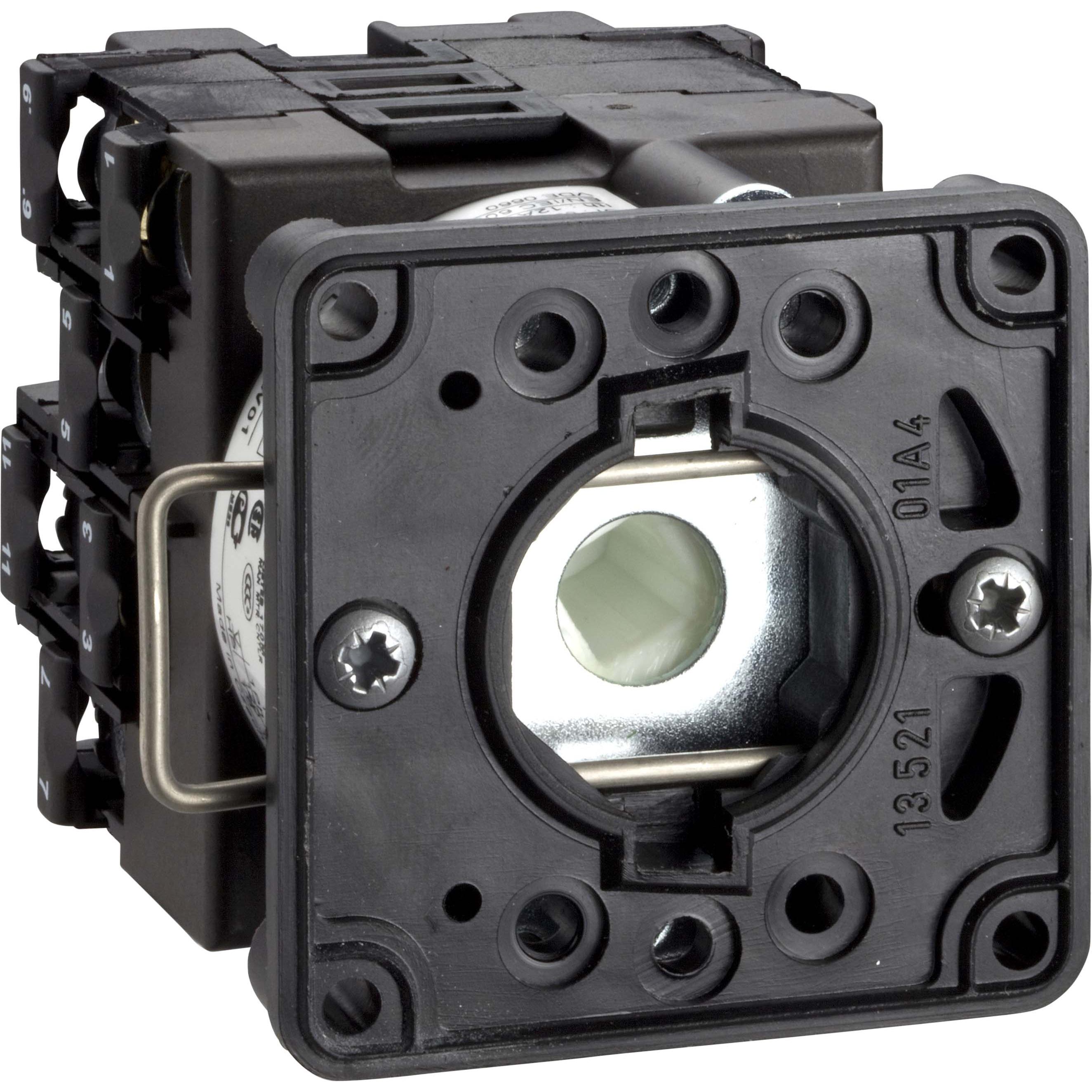 Schneider Electric, Systemstromversorgung, Lastschalter 1p 1,5kW Stufen 12A IP65 K1F006N