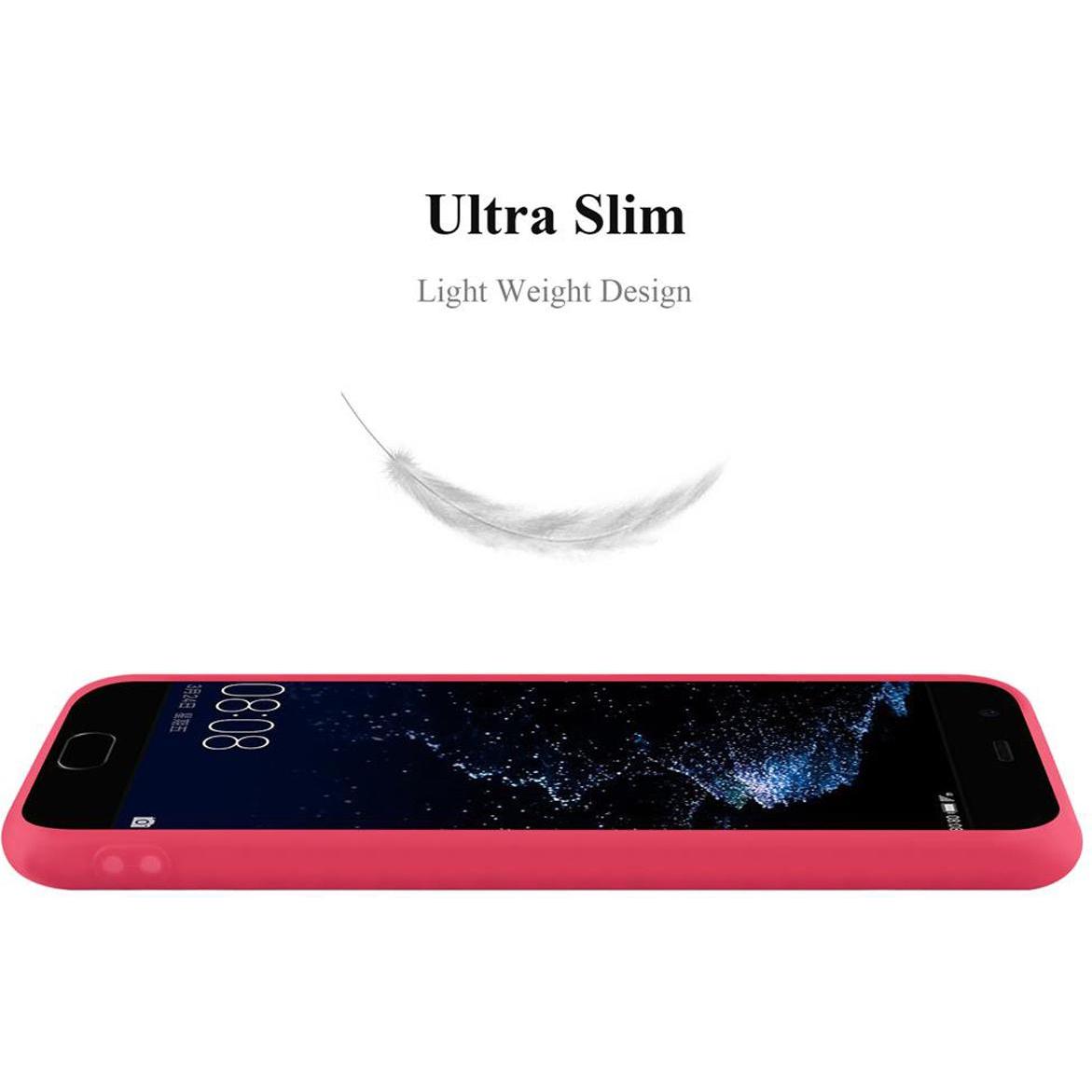 Thumbnail - Cadorabo TPU Candy Cover (Huawei P10), Smartphone Hülle, Rot