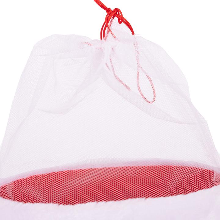 Produktbild Idena Nikolausstiefel rot beflockt, 8cm